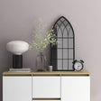Vidaxl Mirror 70x30 cm żelaza czarna
