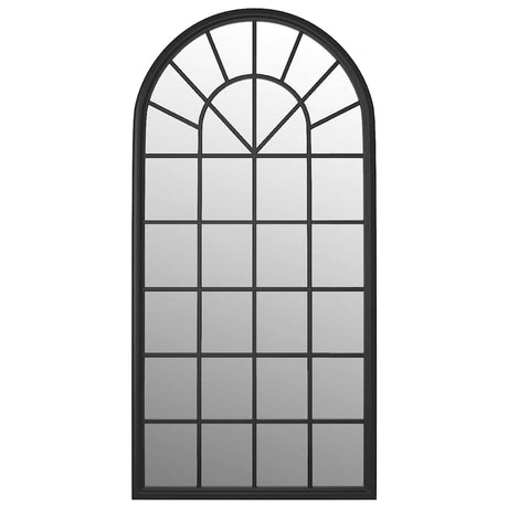 Lustro VidaXL 90x45 cm żelazno czarne