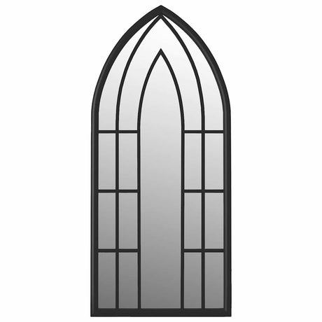 Lustro VidaXL 100x45 cm żelazno czarne