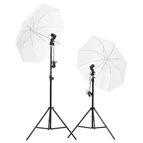 Zestaw do studia fotograficznego Vidaxxl z zestawem oświetleniowym, tłem i odbłyśnikiem