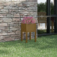 Vidaxl Planning Box 40x40x70 cm stałego sosny miód brązowy