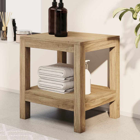 Tabela łazienki vidaxl 45x35x45 cm stały teak