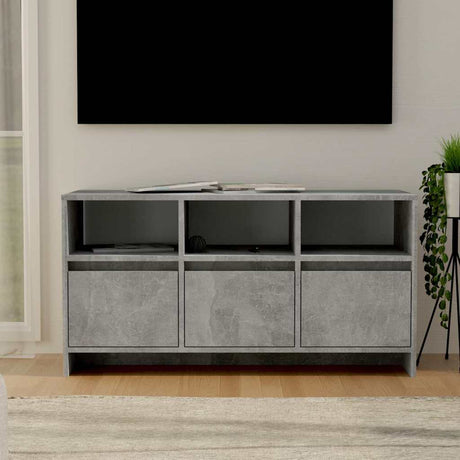Vidaxl tv-meubel 102x37,5x52,5 cm bewerkt hout betongrijs