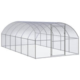 Vidaxl Chicken Run 3x6x2 M ocynkowana stal