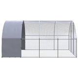 Vidaxl Chicken Run 3x4x2 M ocynkowana stal