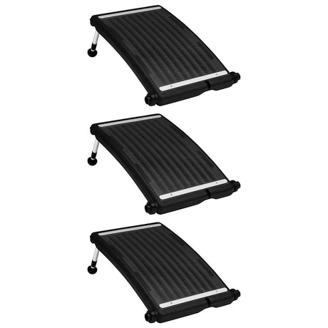 Panel grzewczy do basenu Vidaxx solarny 3 szt. zakrzywiony 72,5x46 cm