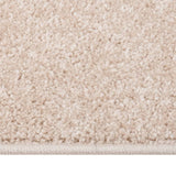 Vidaxl Durg Kortpolig 240x340 cm Dark Beige
