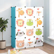 Vidaxl Children's Storage Meble z 12 komorami Polipropen Blue