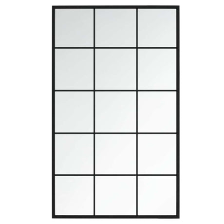 Vidaxl Wall Mirror 100x60 cm Metal Black