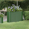 Sadzarka Vidaxx 114x40x68 cm stal ocynkowana, kolor zielony