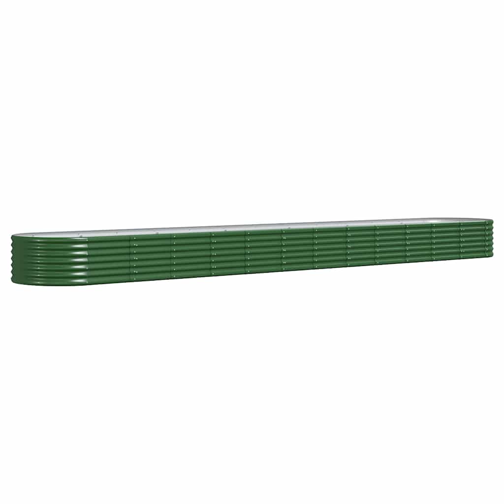 Sadzarka Vidaxx 512x80x36 cm stal ocynkowana, kolor zielony