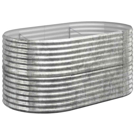 Vidaxl Sadzarka 152x80x68 cm w srebrnym kolorze srebrnym w kolorze proszku