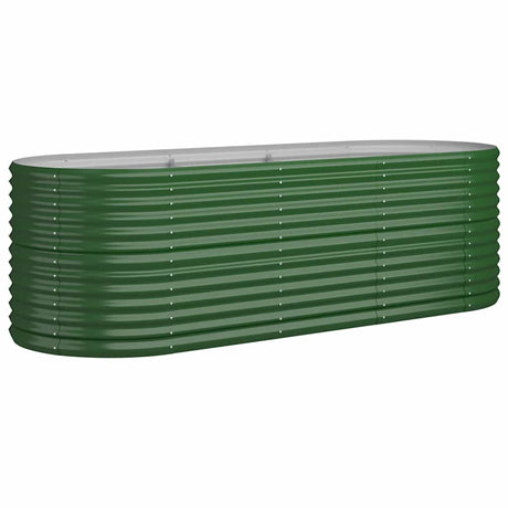 Sadzarka Vidaxx 224x80x68 cm stal ocynkowana, kolor zielony