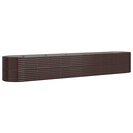 Sadzarka Vidaxx 440x80x68 cm stal ocynkowana brązowa