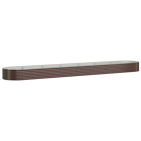 Sadzarka Vidaxx 544x100x36 cm stal ocynkowana brązowa