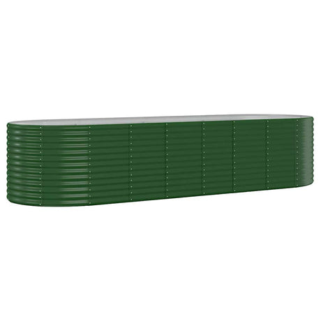 Sadzarka Vidaxx 322x100x68 cm stal ocynkowana, kolor zielony