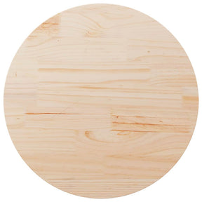 Vidaxl tafelblad ø90x2,5 cm massief grenenhout