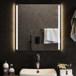 Vidaxl łazienka lustro LED 60x60 cm