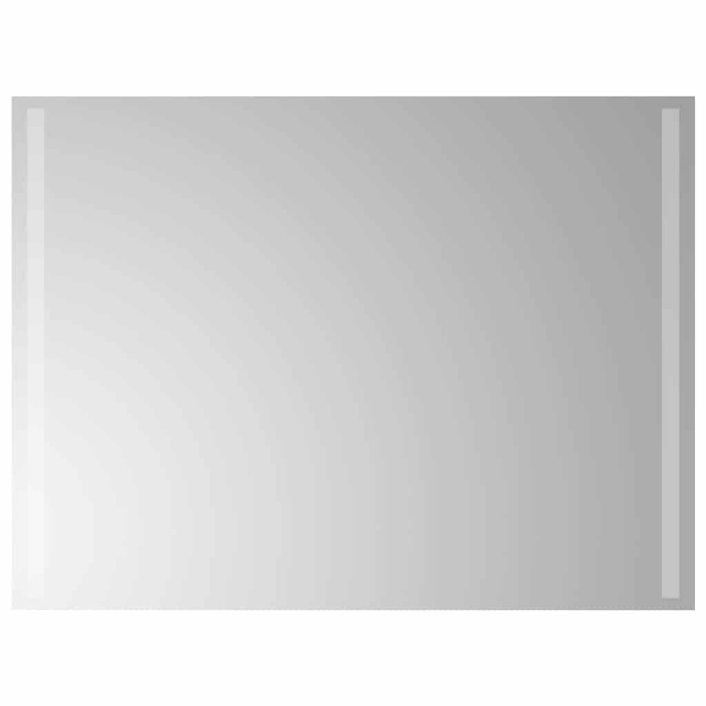 Vidaxl łazienka lustro LED 80x60 cm