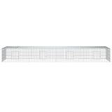 Klatka królika vidaxl z 4 paneli 433x109x54 cm ocynkowane żelazo