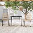 Vidaxl 3-delige tuinset eikenkleurig