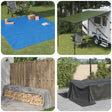 Urządzenie vidaxl 180 g m² 6x12 m HDPE Green