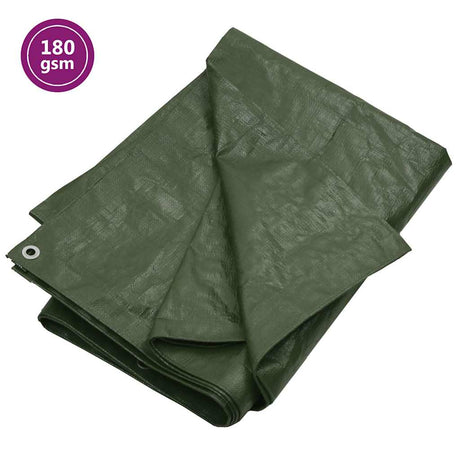 Vidaxl Device Sail 180 G m² 8x10 M HDPE Green