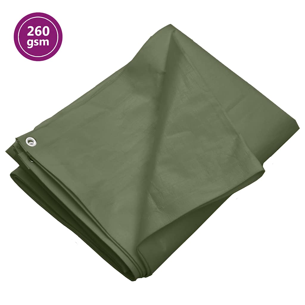 Vidaxl Device Sail 260 G m² 4x8 M HDPE Green
