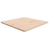 Vidaxl tafelblad vierkant 90x90x2,5 cm onbehandeld massief eikenhout