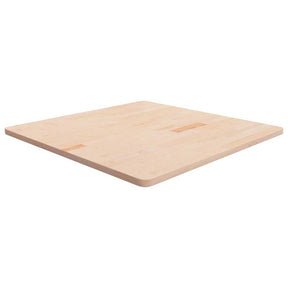 Vidaxl tafelblad vierkant 90x90x2,5 cm onbehandeld massief eikenhout