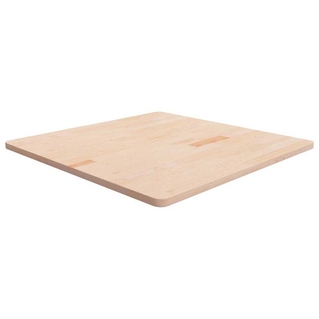 Vidaxl tafelblad vierkant 90x90x2,5 cm onbehandeld massief eikenhout