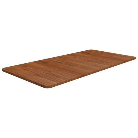 Vidaxl Washbasin Tabela 100x50x1,5 cm traktowane lite drewno ciemnobrązowe