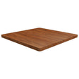 Vidaxl tafelblad vierkant 90x90x4cm behandeld eiken donkerbruin