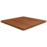 Vidaxl tafelblad vierkant 90x90x4cm behandeld eiken donkerbruin