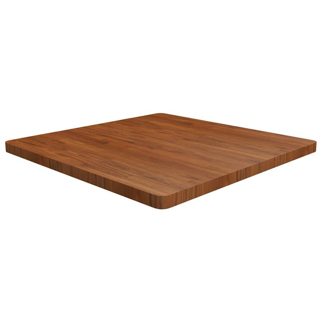 Vidaxl tafelblad vierkant 90x90x4cm behandeld eiken donkerbruin
