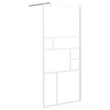 Kabina prysznicowa typu walk-in Vidaxx 90x195 cm ESG szkło biała