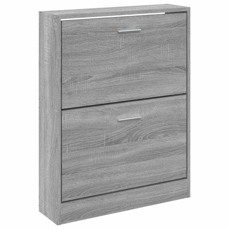 Szafka buta vidaxl 59x17x81 cm przetworzone drewniane szare sonoma