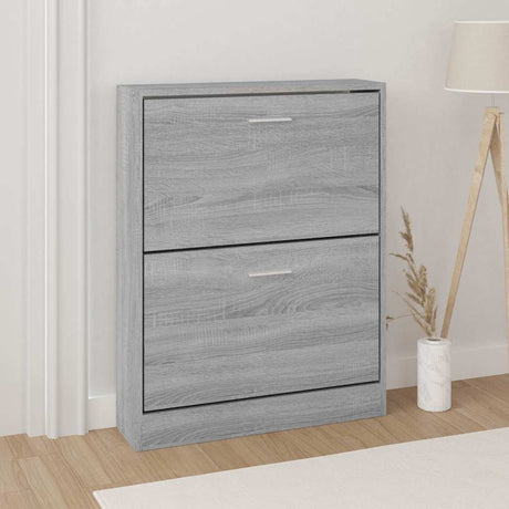 Szafka buta vidaxl 59x17x81 cm przetworzone drewniane szare sonoma