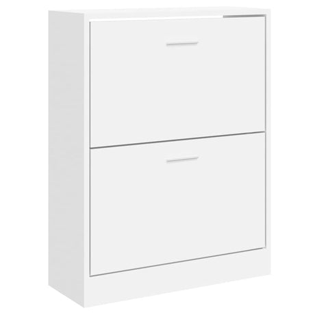 Szafka buta vidaxl 63x24x81 cm przetworzone drewno o wysokim połysku białe