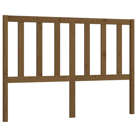 Vidaxl hoofdbord 166x4x100 cm massief grenenhout honingbruin