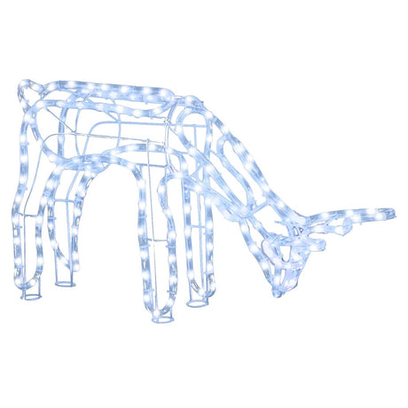 Vidaxl Christmas Lighting Reindeer Cold White 73x31x45 cm