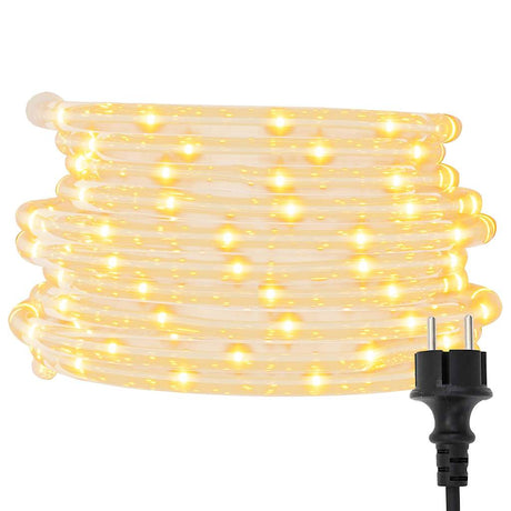 Łańcuch świetlny Vidaxx z 1200 diodami LED o barwie ciepłej bieli, 50 m PVC
