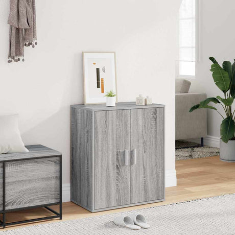 Szafka buta vidaxl 60x35x70 cm Właściwą drewno szary sonoma dębowy kolorowy