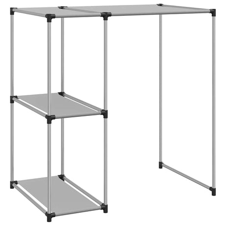 Stojak magazynowy vidaxl dla powyższej pralki 87x55x90,5 cm żelazne szary