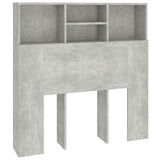 Vidaxl hoofdbordkast 100x19x103,5 cm betongrijs