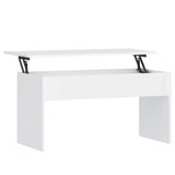 Vidaxl salontafel 102x50,5x52,5 cm bewerkt hout wit