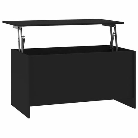 Vidaxl salontafel 102x55,5x52,5 cm bewerkt hout zwart
