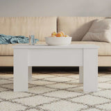 Vidaxl salontafel 79x49x41 cm bewerkt hout wit