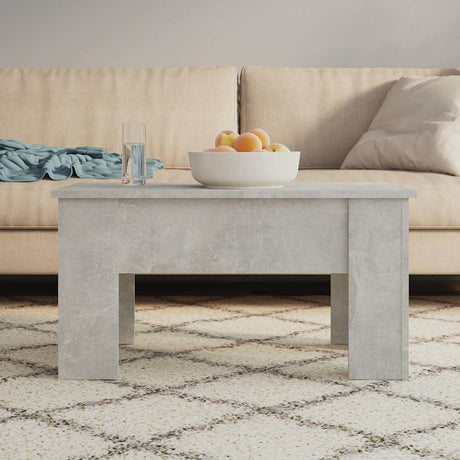 Vidaxl salontafel 79x49x41 cm bewerkt hout betongrijs