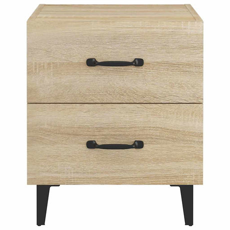 Vidaxl nachtkastje 40x35x47,5 cm sonoma eikenkleurig